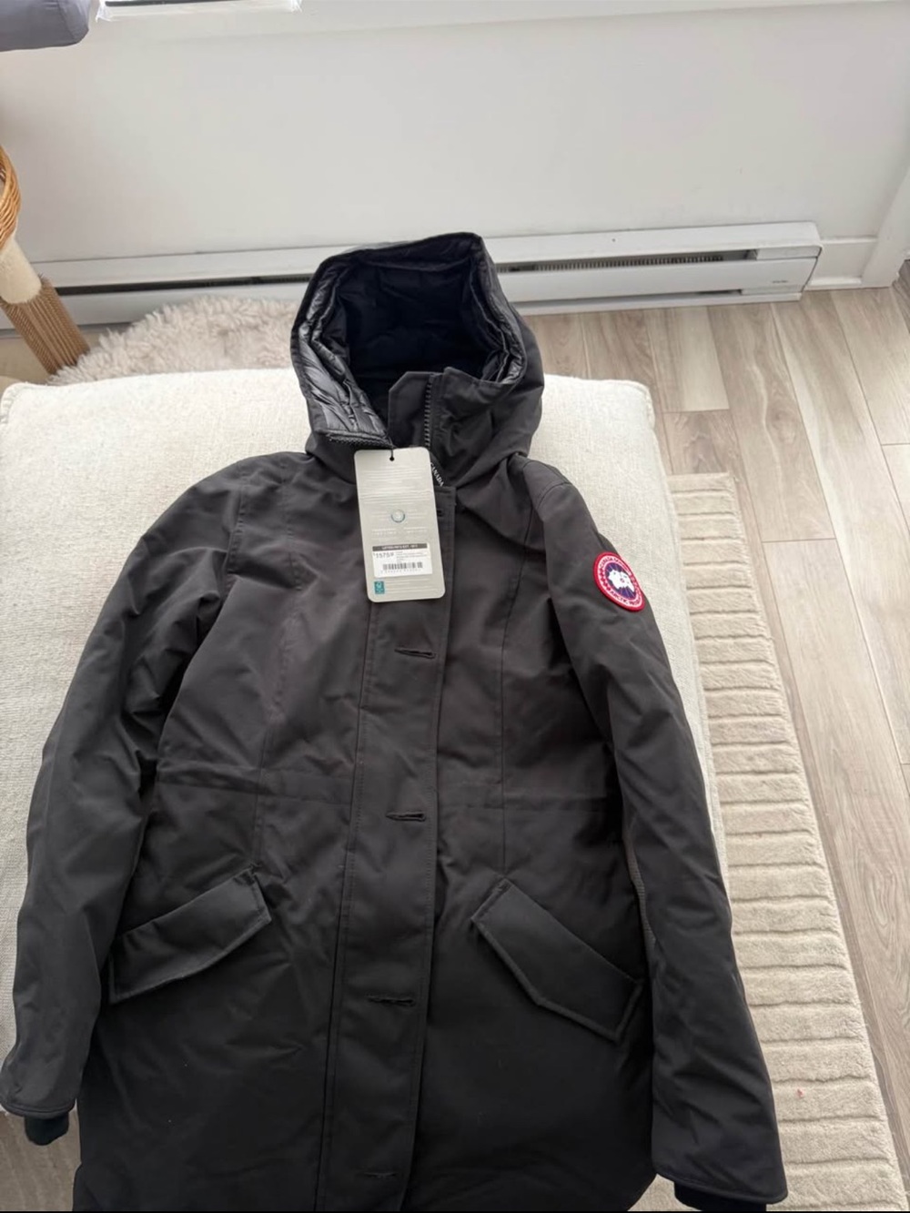Canada Goose Rossclair Parka Black XS – New With Tags